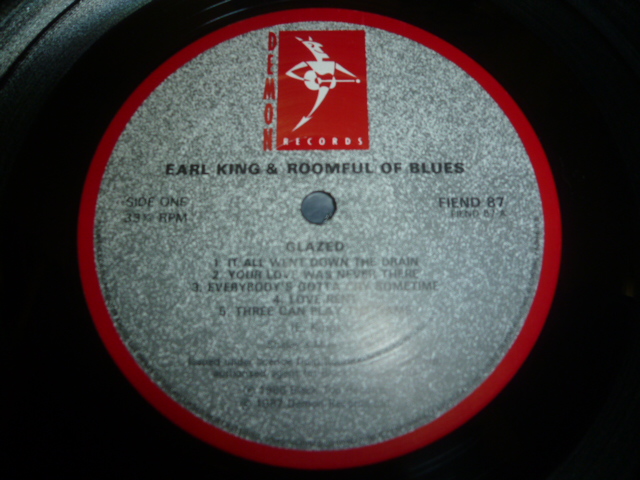 画像: EARL KING & ROOMFUL OF BLUES/GLAZED