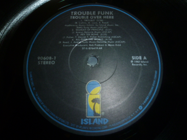 画像: TROUBLE FUNK/TROUBLE OVER HERE TROUBLE OVER THERE