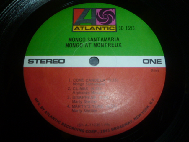 画像: MONGO SANTAMARIA/MONGO AT MONTREUX