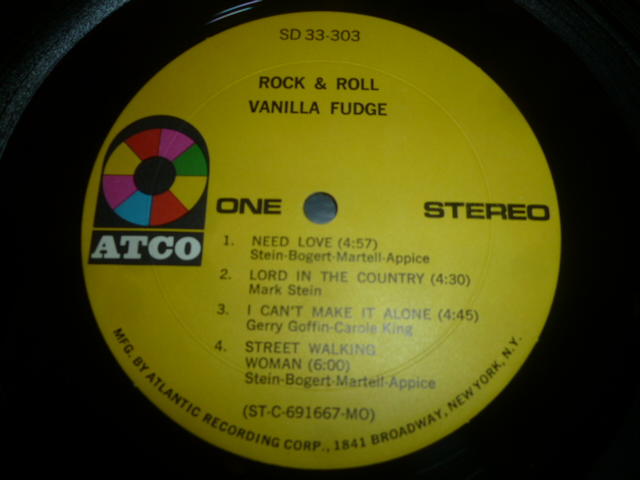 画像: VANILLA FUDGE/ROCK & ROLL