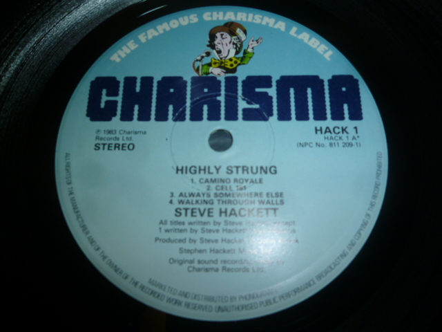 画像: STEVE HACKETT/HIGHLY STRUNG