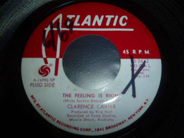 画像1: CLARENCE CARTER/THE FEELING IS RIGHT