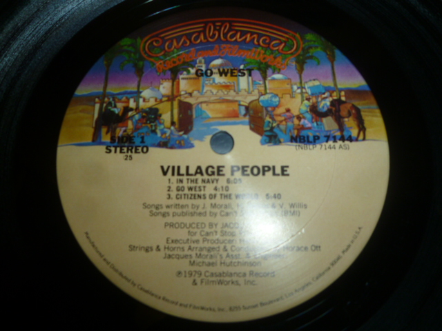 画像: VILLAGE PEOPLE/GO WEST