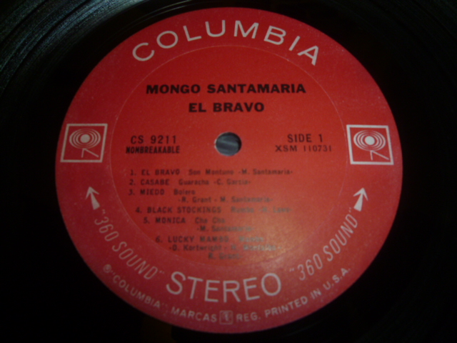 画像: MONGO SANTAMARIA/EL BRAVO !