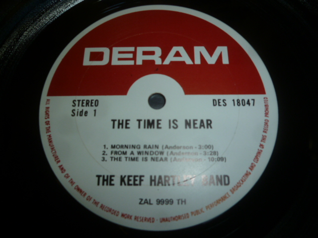 画像: KEEF HARTLEY BAND/THE TIME IS NEAR