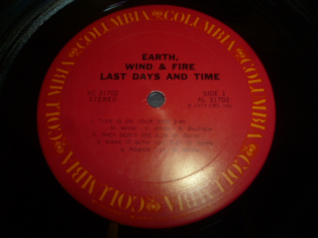 画像: EARTH, WIND & FIRE/LAST DAYS AND TIME