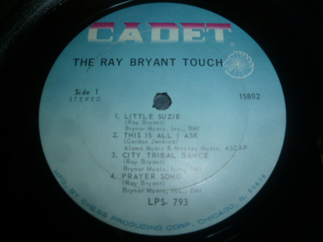 画像: RAY BRYANT/THE RAY BRYANT TOUCH