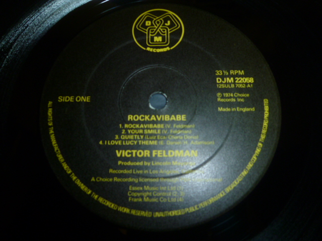 画像: VICTOR FELDMAN/ROCKAVIBABE