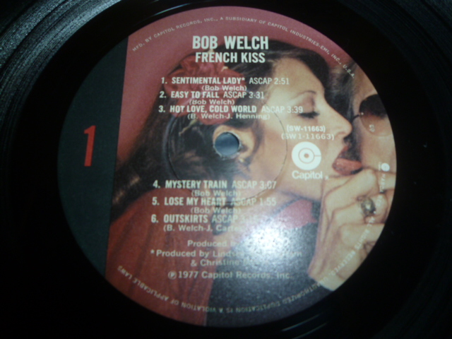 画像: BOB WELCH/FRENCH KISS