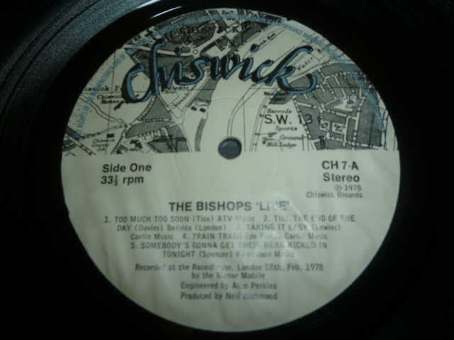 画像: BISHOPS/LIVE ! (10")