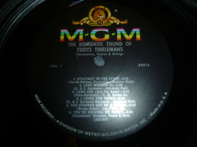 画像: TOOTS THIELMANS/THE ROMANTIC SOUND OF TOOTS THIELMANS