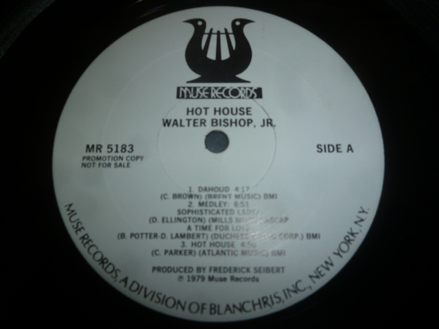 画像: WALTER BISHOP, JR./HOT HOUSE