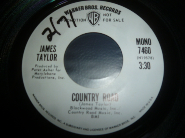 画像1: JAMES TAYLOR/COUNTRY ROAD