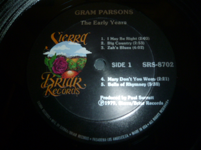 画像: GRAM PARSONS & THE SHILOS/THE EARLY YEARS 1963-1965