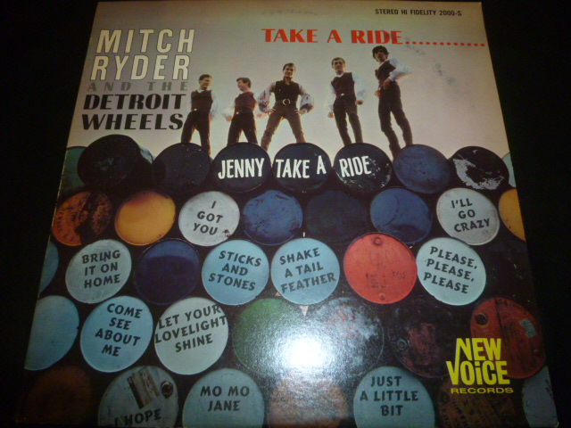 画像1: MITCH RYDER & THE DETROIT WHEELS/TAKE A RIDE