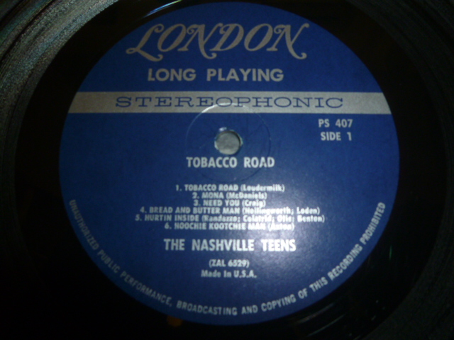 画像: NASHVILLE TEENS/TOBACCO ROAD