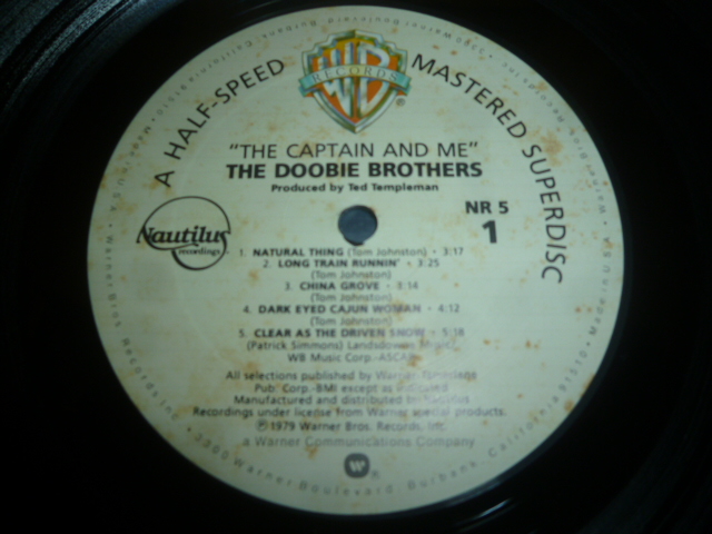 画像: DOOBIE BROTHERS/THE CAPTAIN AND ME