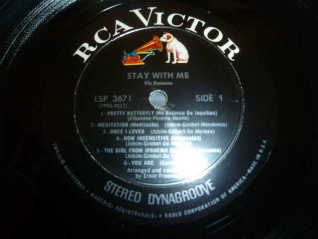 画像: VIC DAMONE/STAY WITH ME