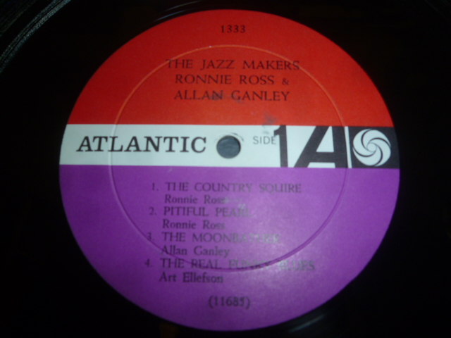 画像: RONNIE ROSS & ALLAN GANLEY/THE JAZZ MAKERS