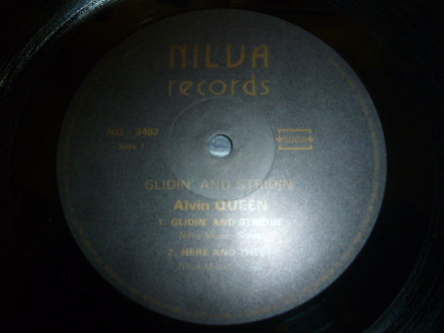 画像: ALVIN QUEEN/GLIDIN' AND STRIDIN'