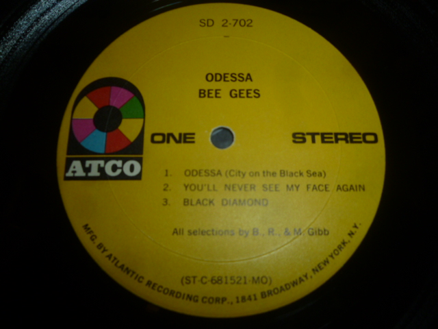 画像: BEE GEES/ODESSA