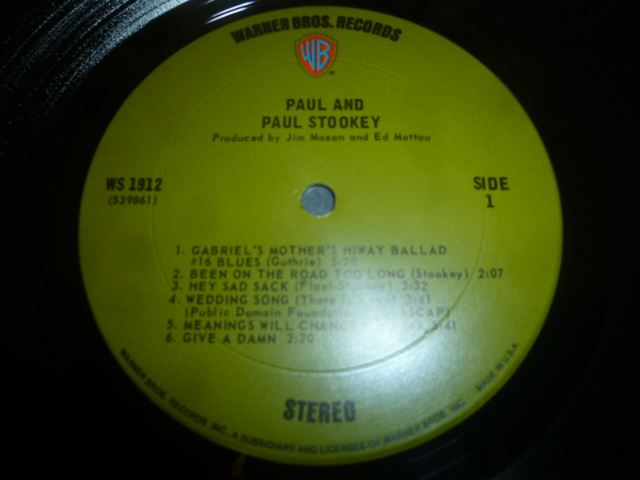 画像: PAUL STOOKEY/PAUL AND