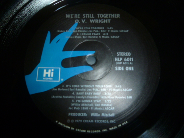 画像: O.V. WRIGHT/WE'RE STILL TOGETHER