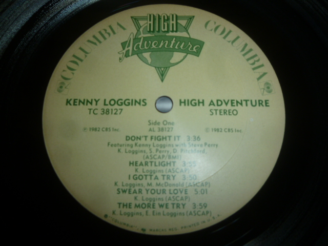 画像: KENNY LOGGINS/HIGH ADVENTURE