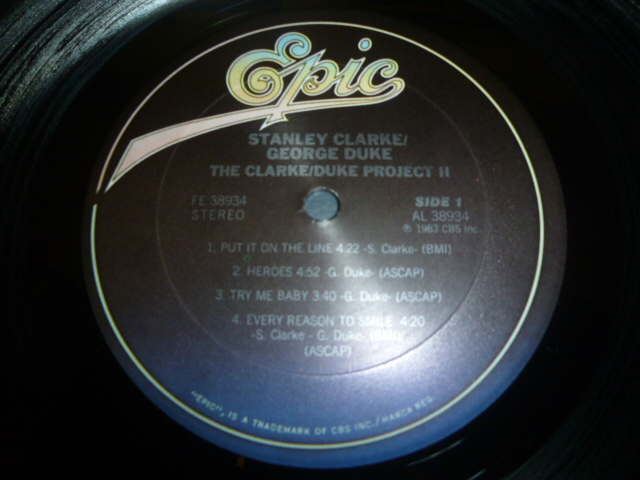 画像: STANLEY CLARKE & GEORGE DUKE/THE CLARKE/DUKE PROJECT II