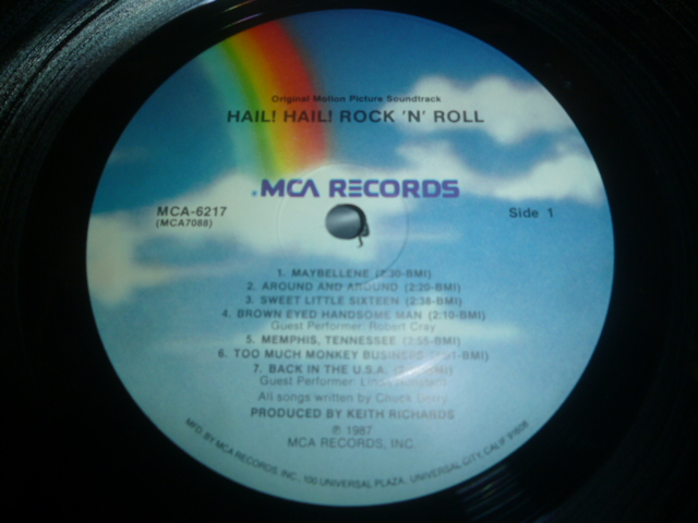 画像: OST/CHUCK BERRY  HAIL! HAIL! ROCK 'N' ROLL