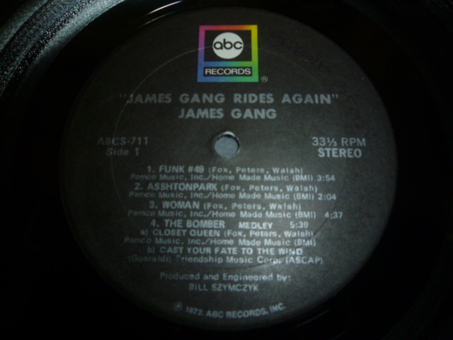 画像: JAMES GANG/RIDES AGAIN