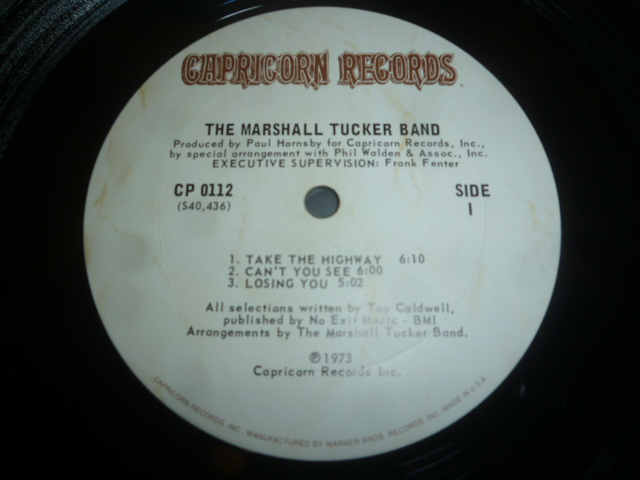 画像: MARSHALL TUCKER BAND/SAME