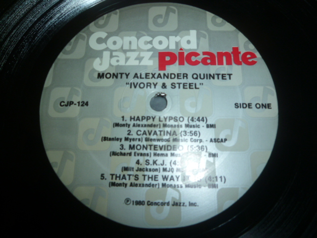 画像: MONTY ALEXANDER QUINTET/IVORY & STEEL