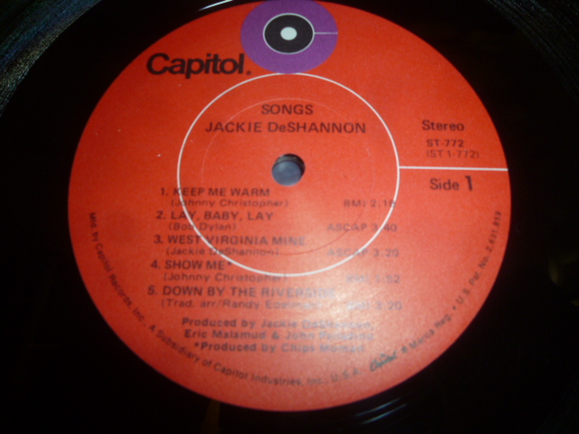 画像: JACKIE DESHANNON/SONGS