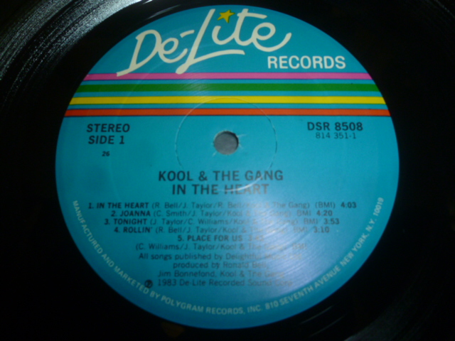 画像: KOOL & THE GANG/IN THE HEART