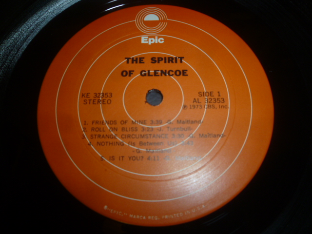 画像: GLENCOE/THE SPIRIT OF GLENCOE