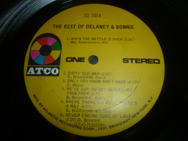 画像: DELANEY & BONNIE/THE BEST OF DELANEY & BONNIE