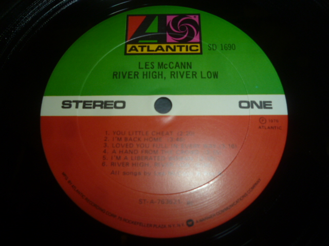 画像: LES McCANN/RIVER HIGH, RIVER LOW