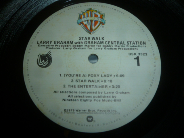 画像: LARRY GRAHAM WITH GRAHAM CENTRAL STATION/STAR WALK