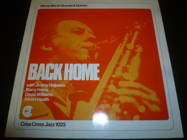 画像1: WARNE MARSH QUARTET & QUINTET/BACK HOME