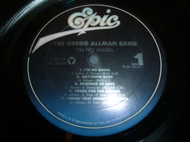 画像: GREGG ALLMAN BAND/I'M NO ANGEL