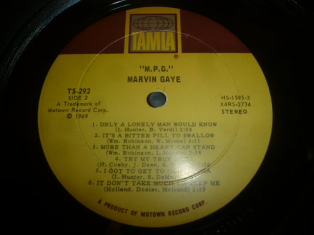 画像: MARVIN GAYE/M.P.G.