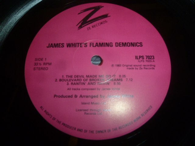 画像: JAMES WHITE'S FLAMING DEMONICS/SAME