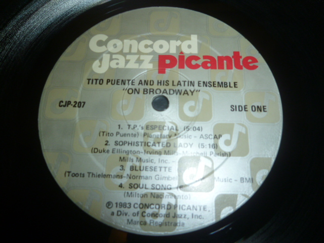 画像: TITO PUENTE & HIS LATIN ENSEMBLE/ON BROADWAY