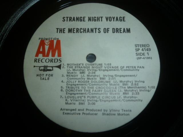 画像: MERCHANTS OF DREAM/STRANGE NIGHT VOYAGE