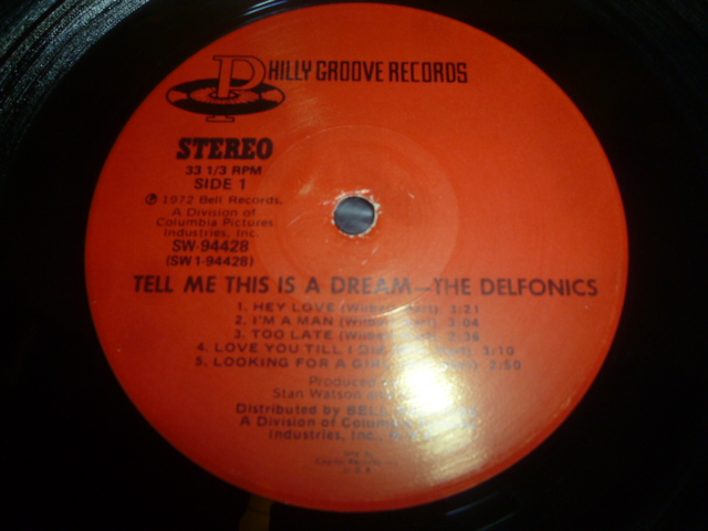 画像: DELFONICS/TELL ME THIS IS A DREAM