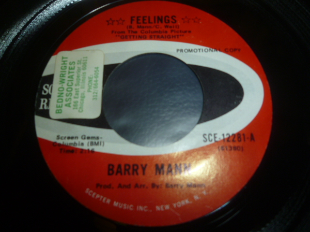 画像1: BARRY MANN/FEELINGS