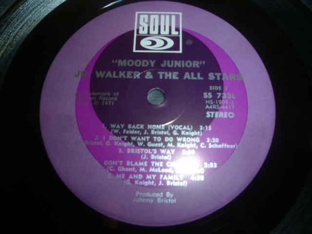 画像: JR. WALKER & THE ALL STARS/MOODY JR.