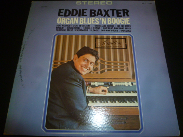 画像1: EDDIE BAXTER/ORGAN BLUES 'N BOOGIE