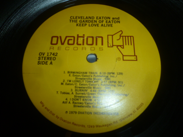 画像: CLEVELAND EATON & THE GARDEN OF EATON/KEEP LOVE ALIVE